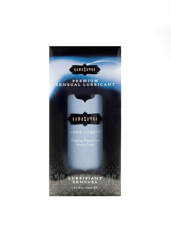 Kama sutra love liquid peppermint lube - 3.4 oz