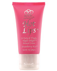 Hot lips a tasty tingly nipple cream, strawberry kiss