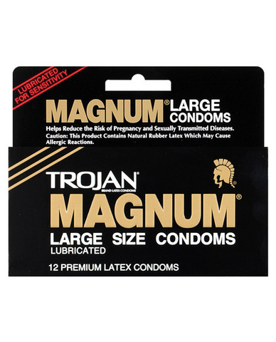 Trojan magnum (12 pack) Sex Toy Product