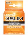 Lifestyles 3sum - box of 3