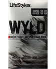 Lifestyles wyld ribbed - box of 12