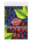 Latex dental dam, mint