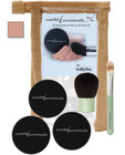 Earthly body mineral make-up - #3 medium foundation, concealer, sheer mineral and 2 brushes
