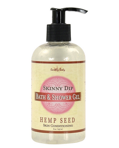 Hemp seed bath/shower gel - 8 oz skinny dip