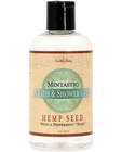 Hemp seed bath/shower gel - 8 oz mintastic