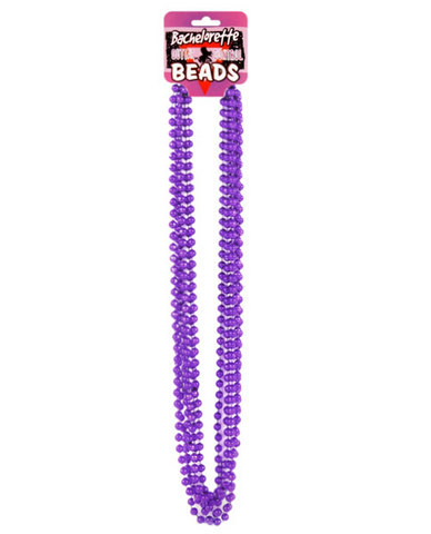 Bachelorette outta control beads (6) metallic purple