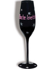 Bachelorette champange flute