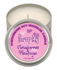 Foreplay pheromone soy massage candle - 4 oz strawberries & creme
