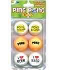 Ping pong balls for beer pong