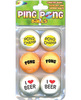 Ping pong balls for beer pong