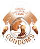 Endurance flavored condom vanilla, 3 pac