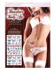 Exquisite butterflies boudoir body art tattoos w/crystals