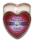Earthly body 3 in 1 candle - 4 oz two lips Sex Toy Product