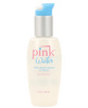 Pink water lube 3.3 oz pump bottle