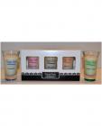 Body shots massage candles  -satin sheets, euphoria and infatuation  box of 3