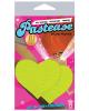 Pastease Neon Yellow Heart O/S