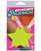 Pastease Neon Yellow Star O/S