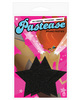 Rockstar Black Glitter Star Pasties O/S Sex Toy Product Image 2