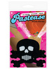 Pastease black skull w/white o/s