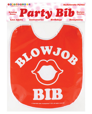 Blow job party bib Sex Toy Product