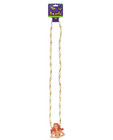 Mardi gras beads light up boobs