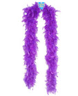 Feather boa 72in - purple