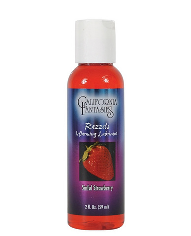 Razzels - sinful strawberry 2 oz bottle Sex Toy Product