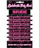 Bachelorette party bands - 1 bride and 6 team bride bands
