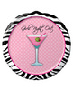 Girls night out martini 7in plate - pack of 8