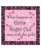 Girls night out cocktail napkin party game - pack of 24