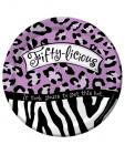 Fifty-licious 7in luncheon plates - pack of 8