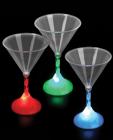 7in Light Up Martini Glass - 6 oz