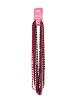 Diva beads - black, silver and pink pack of 12