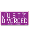 Just divorced license plate