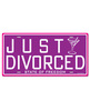 Just divorced license plate