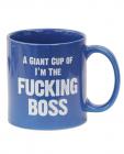 Attitude mug a giant cup of i'm the f*cking boss - 22 oz Sex Toy Product