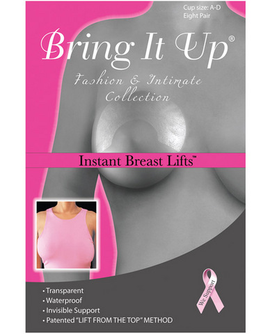 Bring it up original breast lifts - a- d cup pack of 8 Sex Toy Product