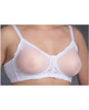 Transform see-through bra - white 34d