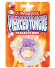 Extreme vibe pierced tongue  - purple