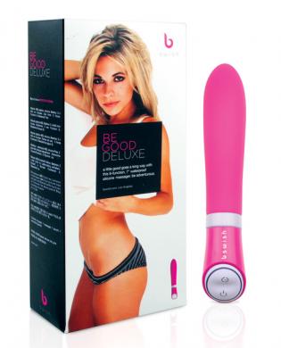 Bgood deluxe waterproof massager - hot pink