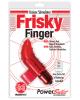 Frisky Finger Unisex Stimulator - Red