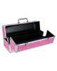  large lockable vibrator case - pink