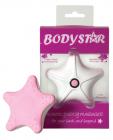 Body star massager - pink and white
