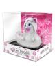 I rub my duckie hoodie kitty massager travel size - white