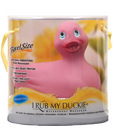 I rub my duckie massager travel size - pink in new gift packaging