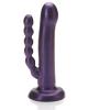 Tantus Flex Vibrating Double Penetrator - Midnight Purple