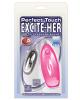 Perfect touch excite-her erotic pleasure bullet - pastel pink