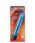 Vibe me multi speed massager - luster blue waterproof