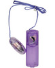 Transparent lavender bullet w/ lavender controller (bulk)