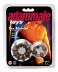 Adam male sex shooter cock rings - smoke